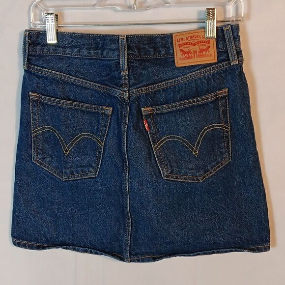 Levi's Red Tab Denim Mini Skirt - Picture 2 of 5